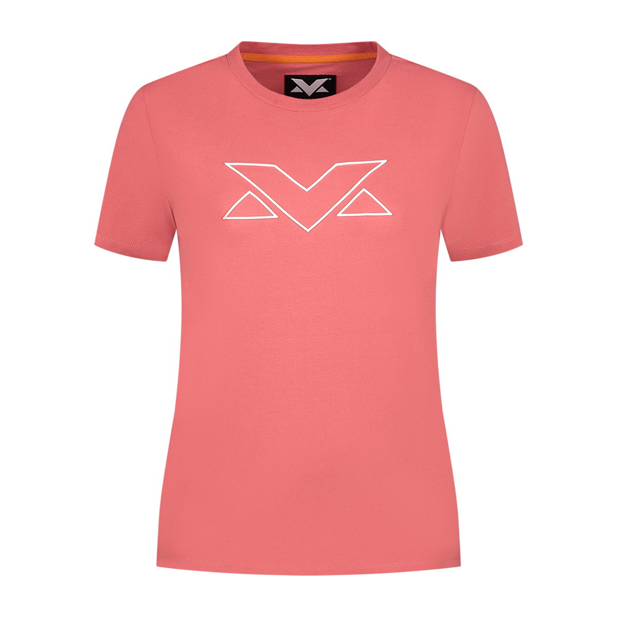 Dames – MV Logo T-shirt – Coral – S – Max Verstappen