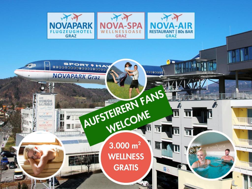 NOVAPARK Flugzeughotel Graz