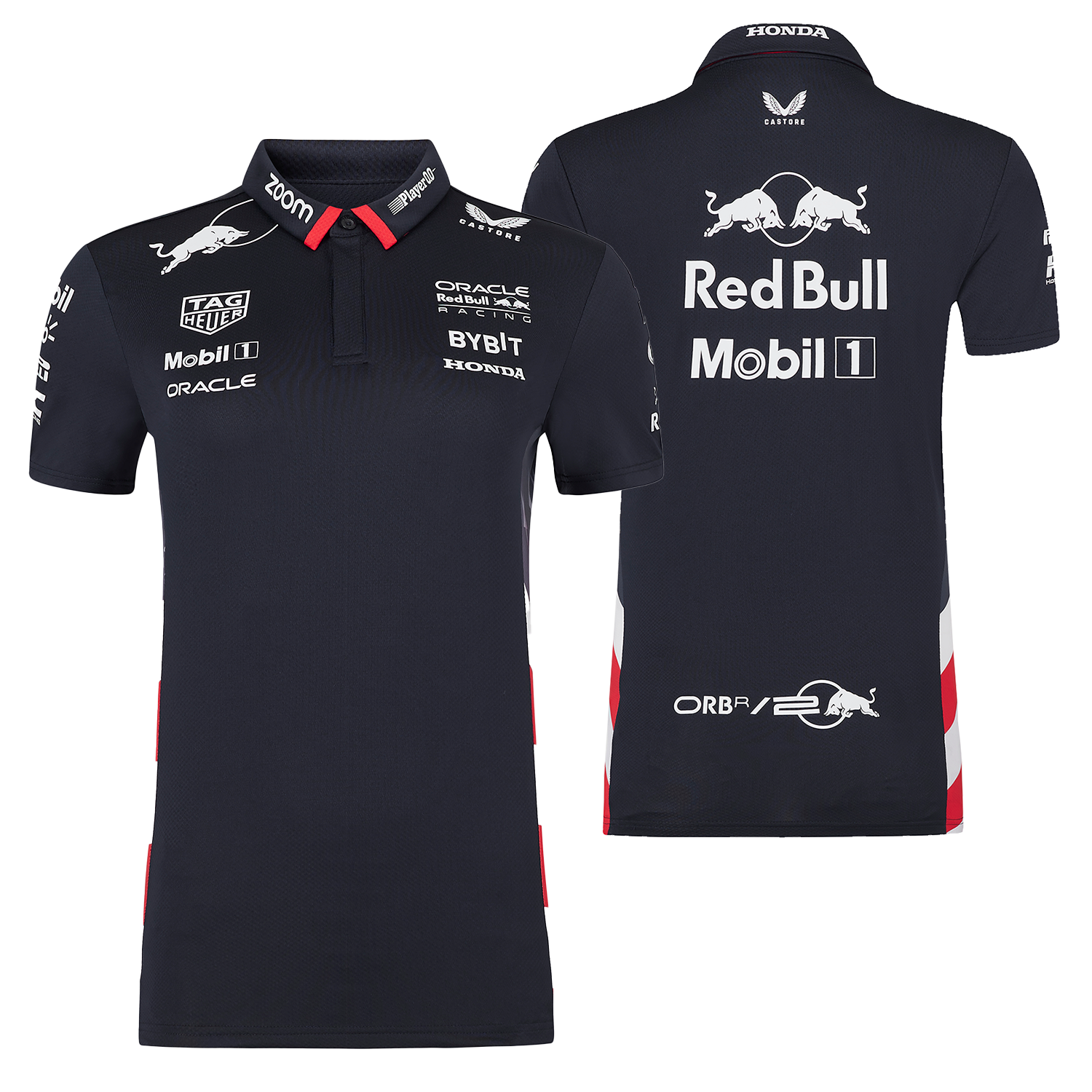 Red Bull Racing Polo – XXS – Dames – USA Replica Team Polo 2024 – Max Verstappen