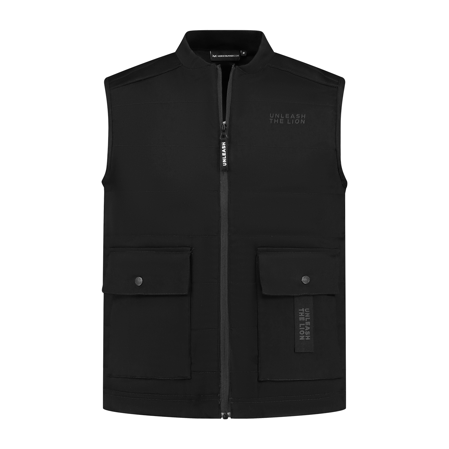 Unleash The Lion – Bodywarmer – Zwart – XXL – Max Verstappen