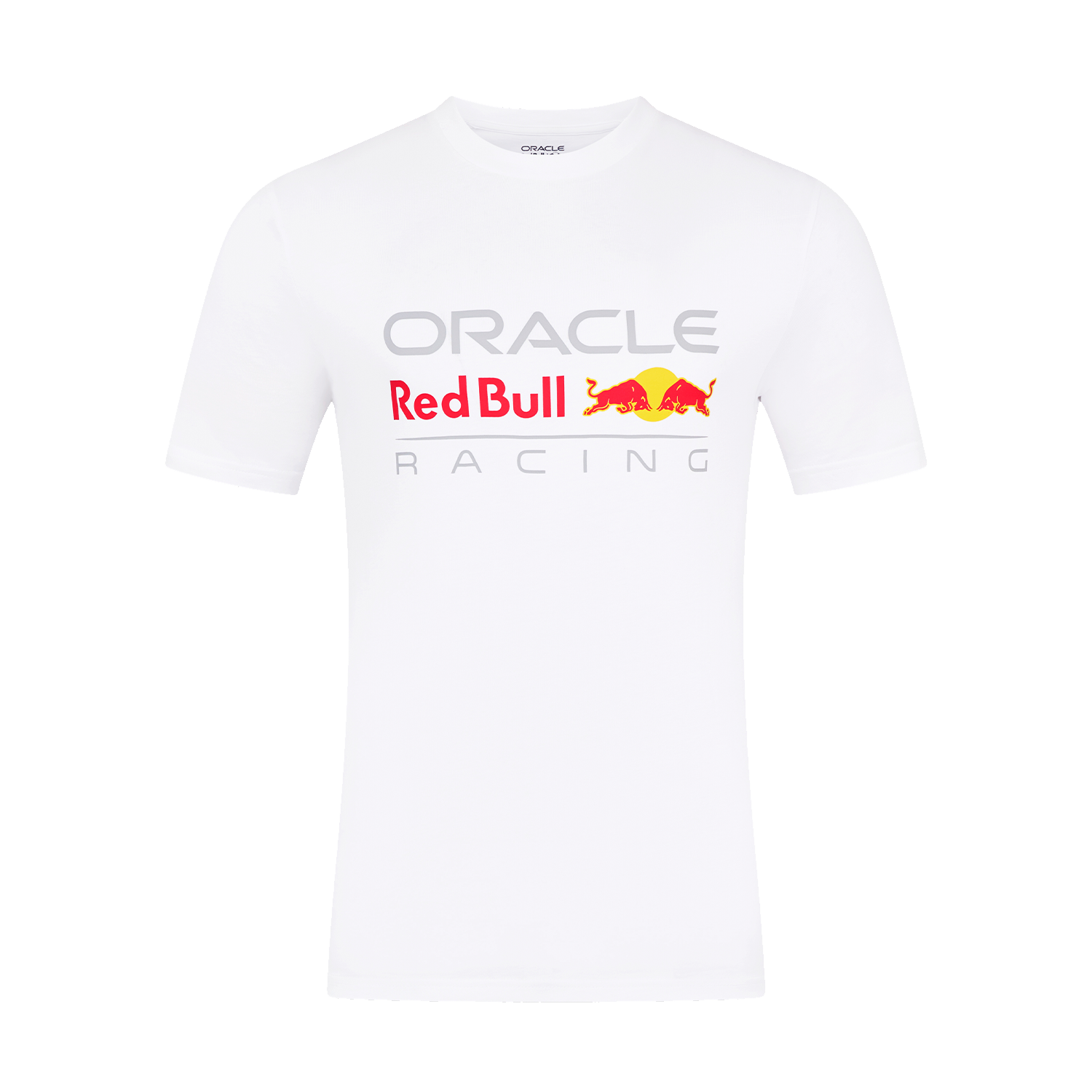 Red Bull Racing T-shirt – XXL – Large Front Logo T-shirt – Wit – Max Verstappen