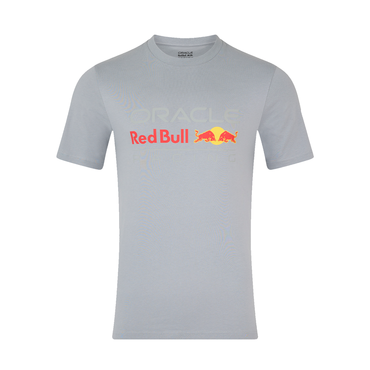 Red Bull Racing T-shirt – L – Large Front Logo T-shirt – Grijs – Max Verstappen