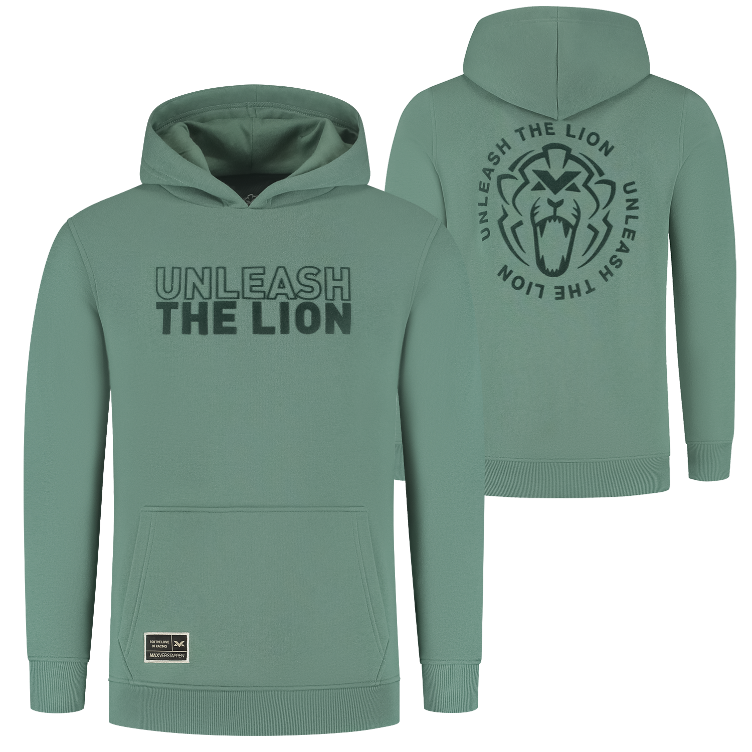 Hoodie – Green Bay – Unleash The Lion – XXXL – Max Verstappen