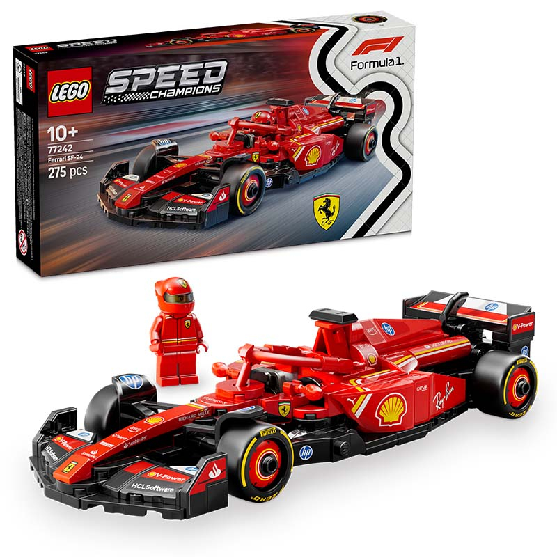 LEGO Speed Champions – Ferrari SF-24 F1® Race Car 77242