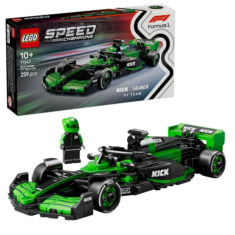 LEGO Speed Champions – KICK Sauber F1® Team C44 Race Car 77247