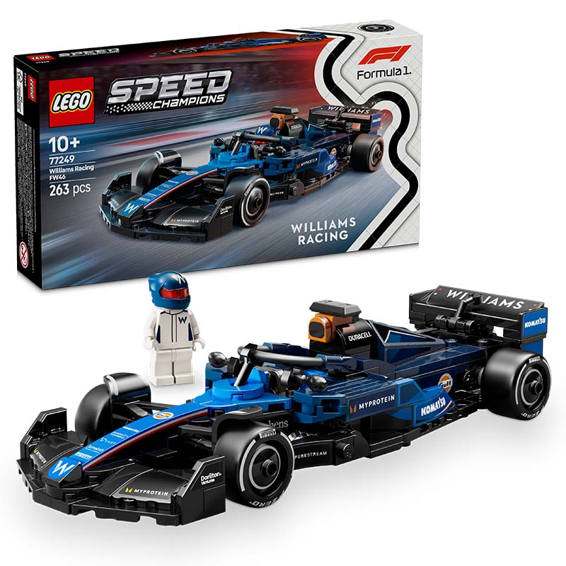 LEGO Speed Champions – Williams Racing FW46 F1® Race Car 77249