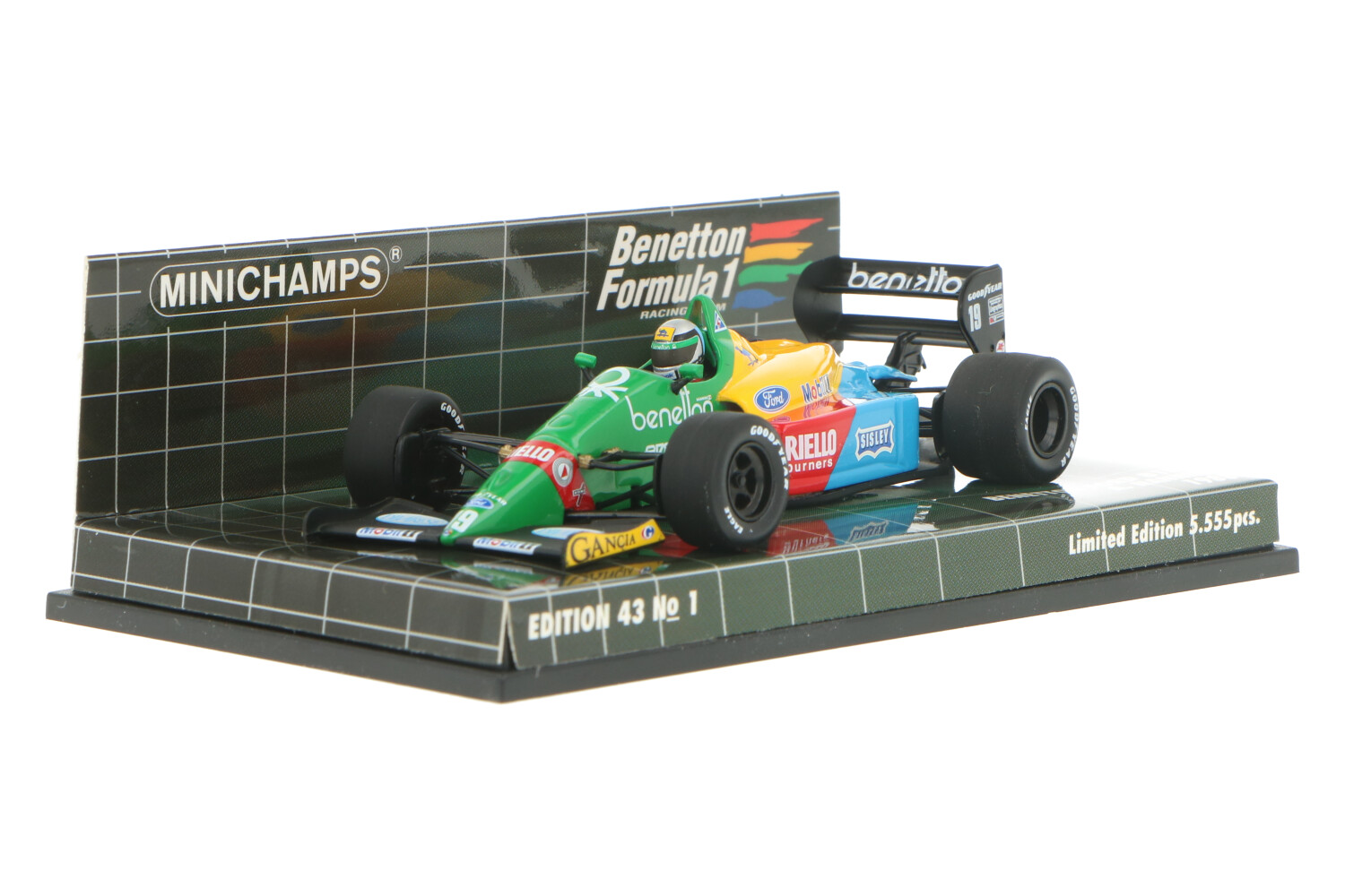 Benetton Ford B188 – Modelauto schaal 1:43