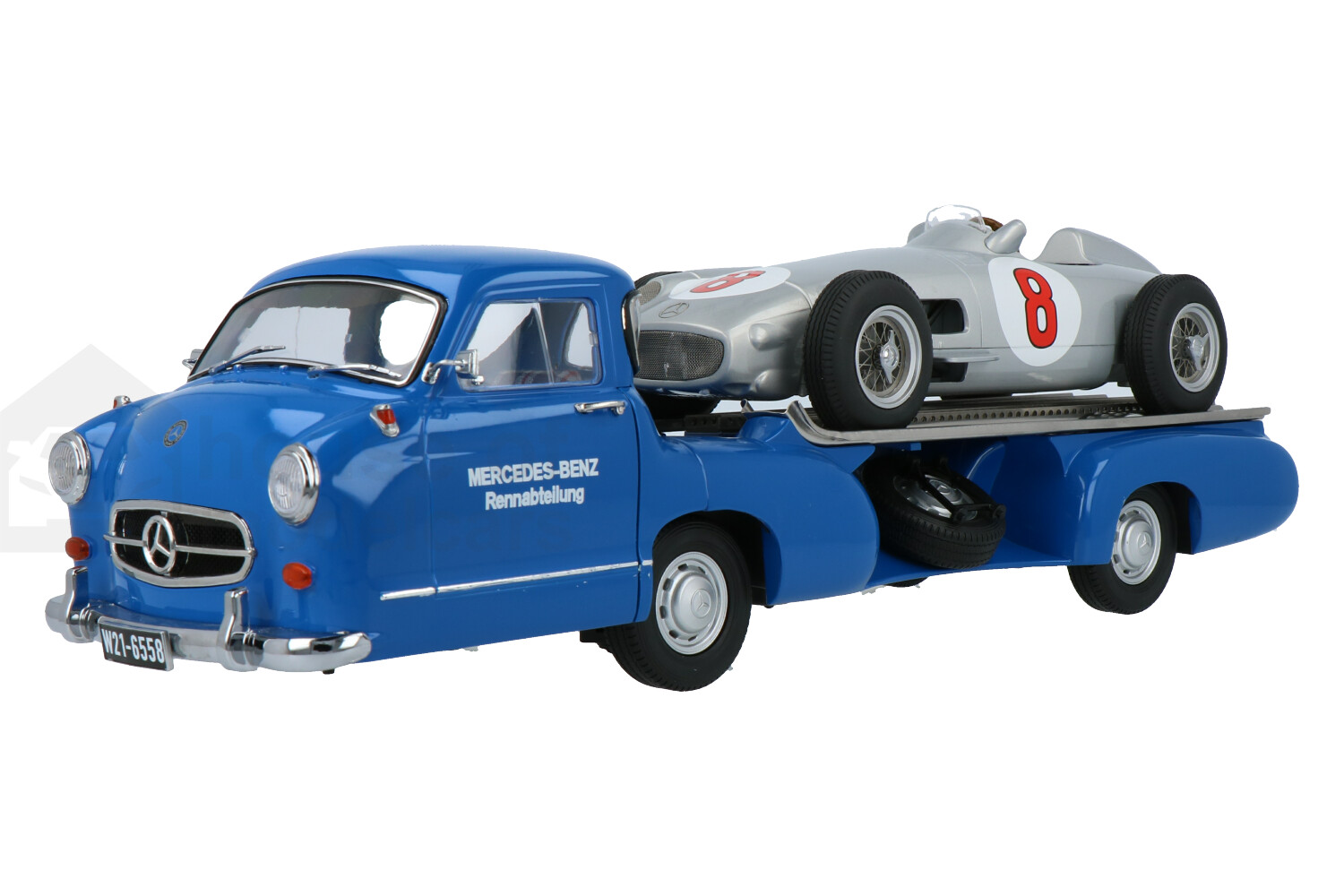 Mercedes-Benz Blaues Wunder – Modelauto schaal 1:18