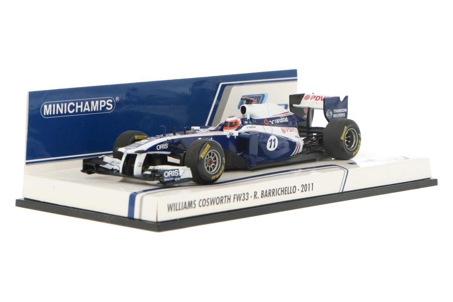 Williams F1 Cosworth FW33 – Modelauto schaal 1:43