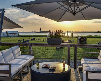 Glamp On Governors Island + Outdoor Lounge