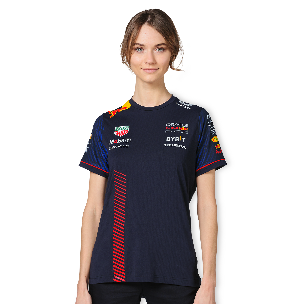 Red Bull Racing T-shirt – XXS – Team T-shirt 2023 – Dames – Max Verstappen