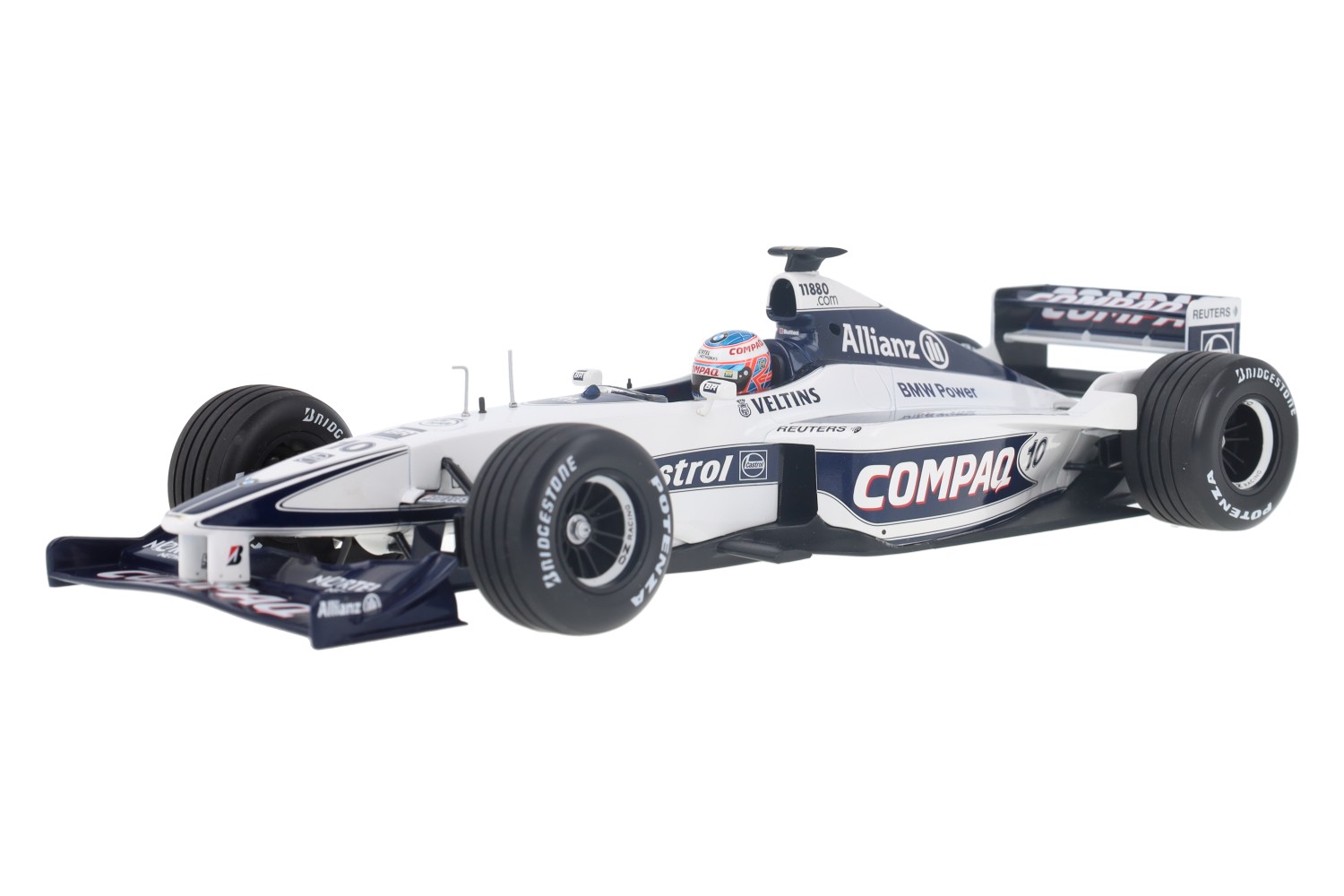 Williams F1 FW22 BMW – Modelauto schaal 1:18