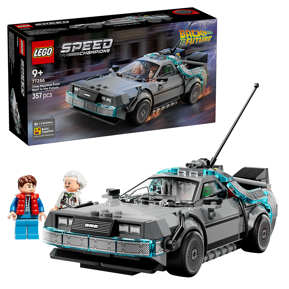 LEGO Speed Champions – Time Machine from Back to the Future 77256