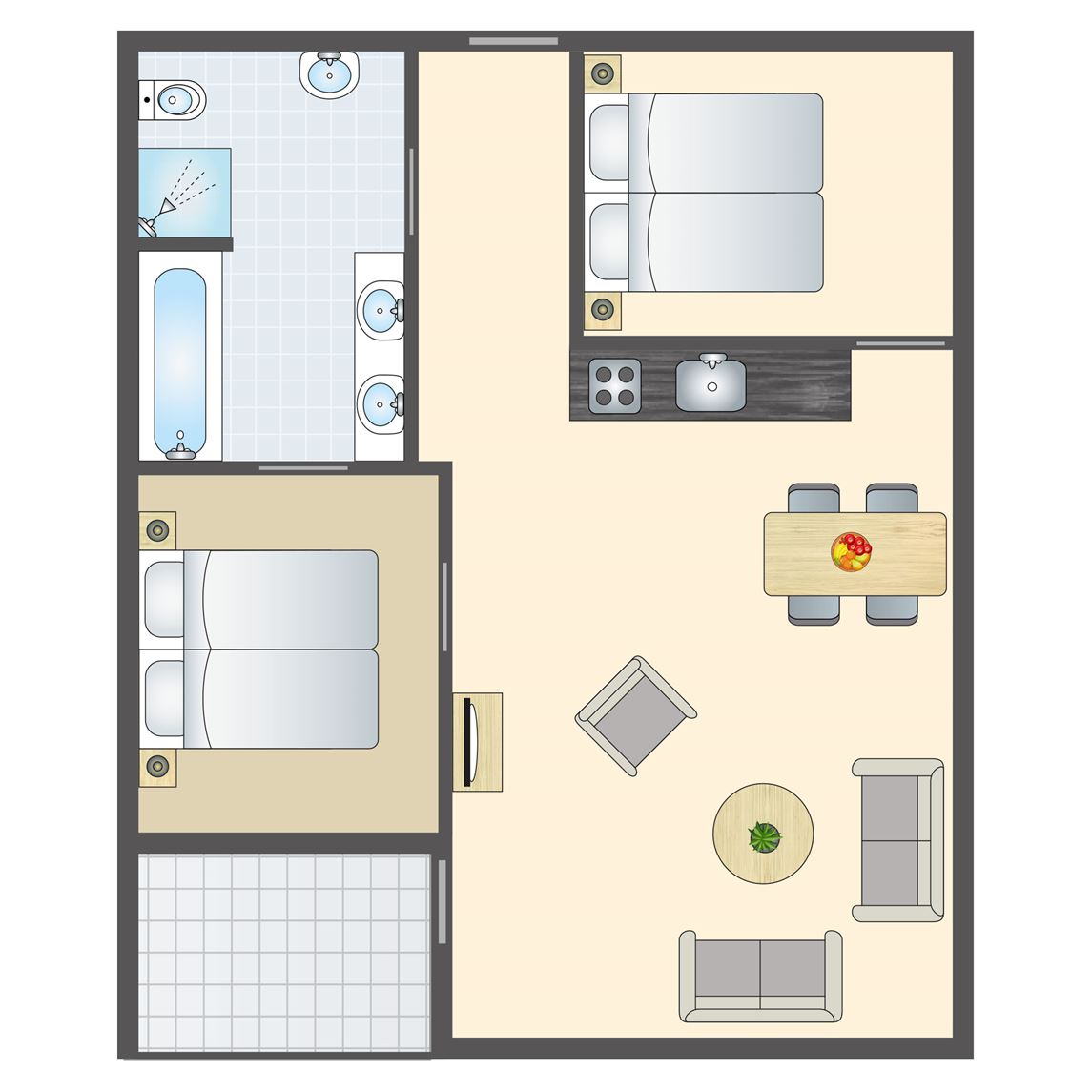 Landal 4-persoons appartement