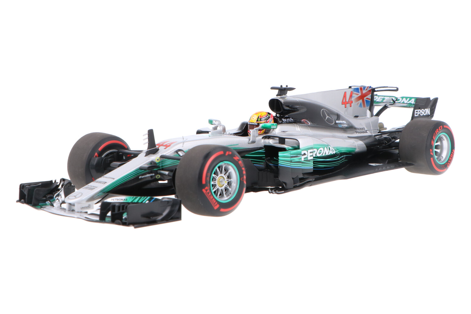Mercedes-AMG F1 W08 EQ Power+ – Modelauto schaal 1:18