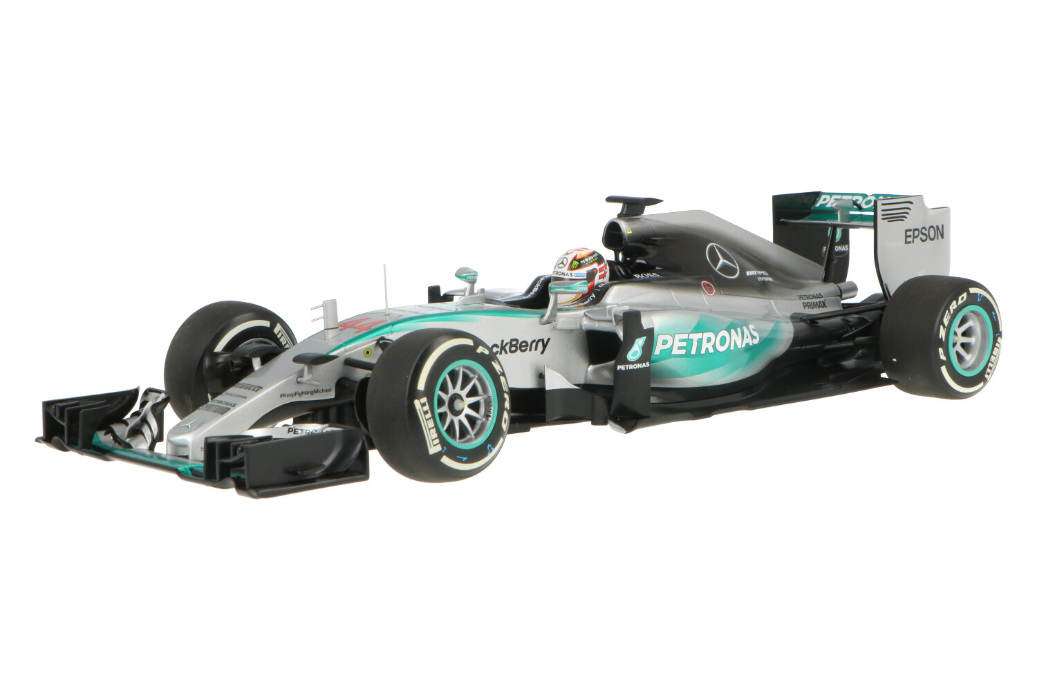 Mercedes-AMG F1 W06 Hybrid – Modelauto schaal 1:18