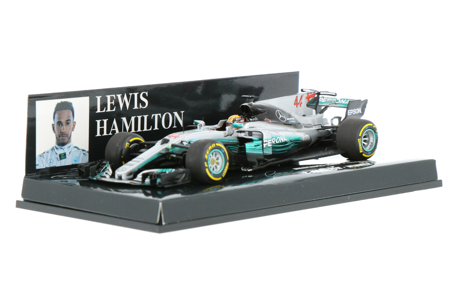 Mercedes-AMG F1 W08 EQ Power+ – Modelauto schaal 1:43