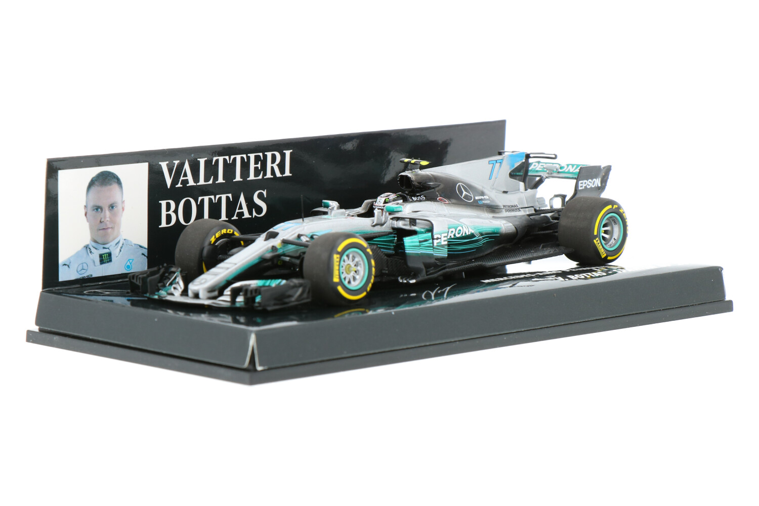 Mercedes-AMG F1 W08 EQ Power+ – Modelauto schaal 1:43