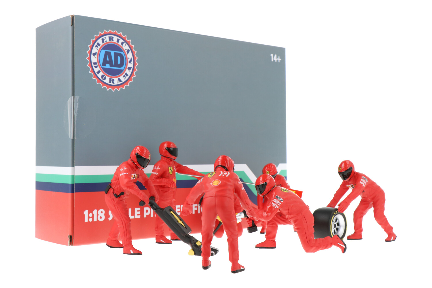 Ferrari Pitcrew – Modelauto schaal 1:18