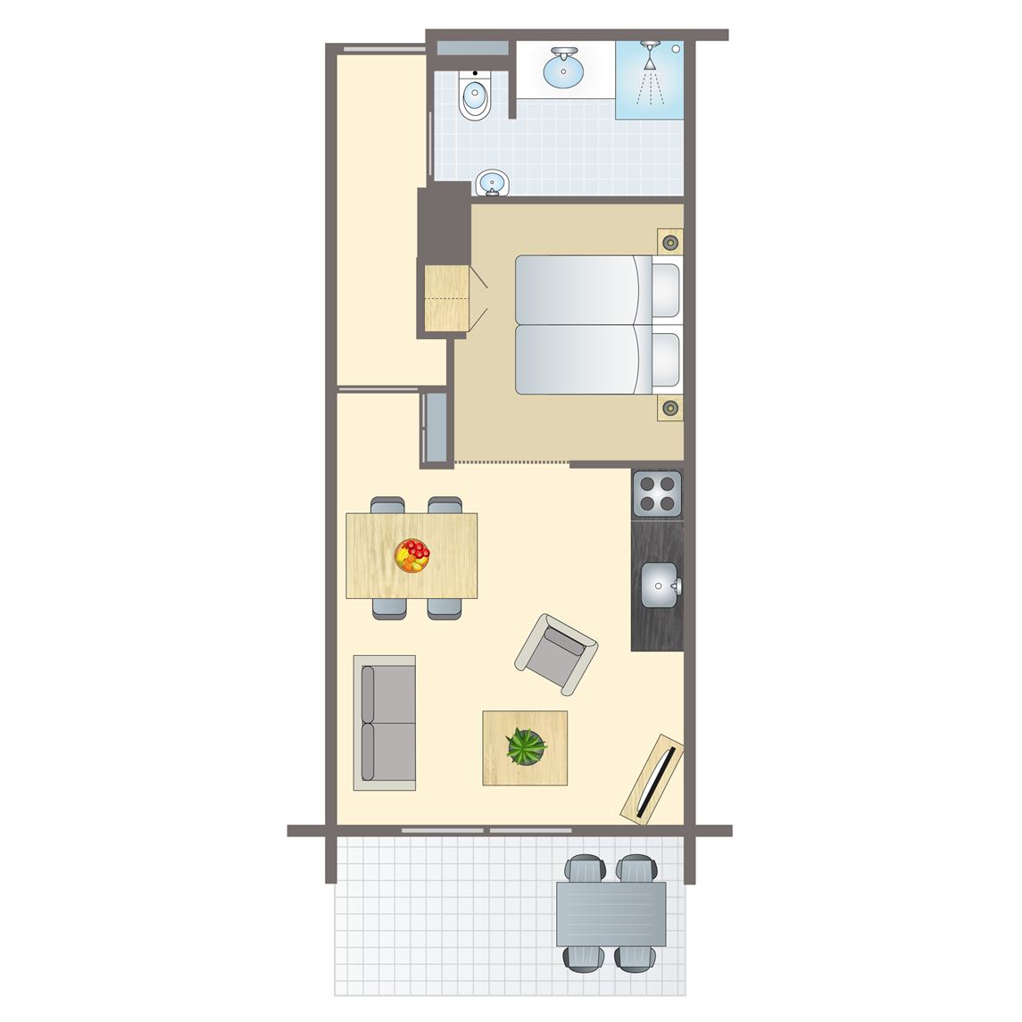 Landal 2-4-persoons appartement