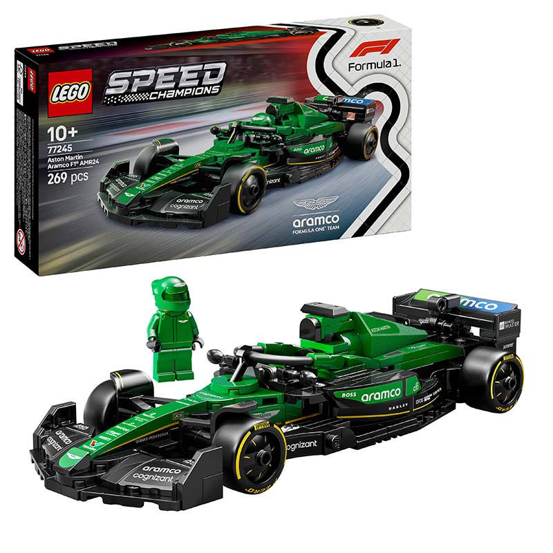 LEGO Speed Champions – Aston Martin Aramco F1® AMR24 Race Car 77245