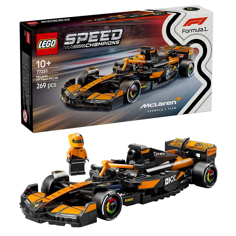 LEGO Speed Champions – McLaren F1® Team MCL38 Race Car 77251