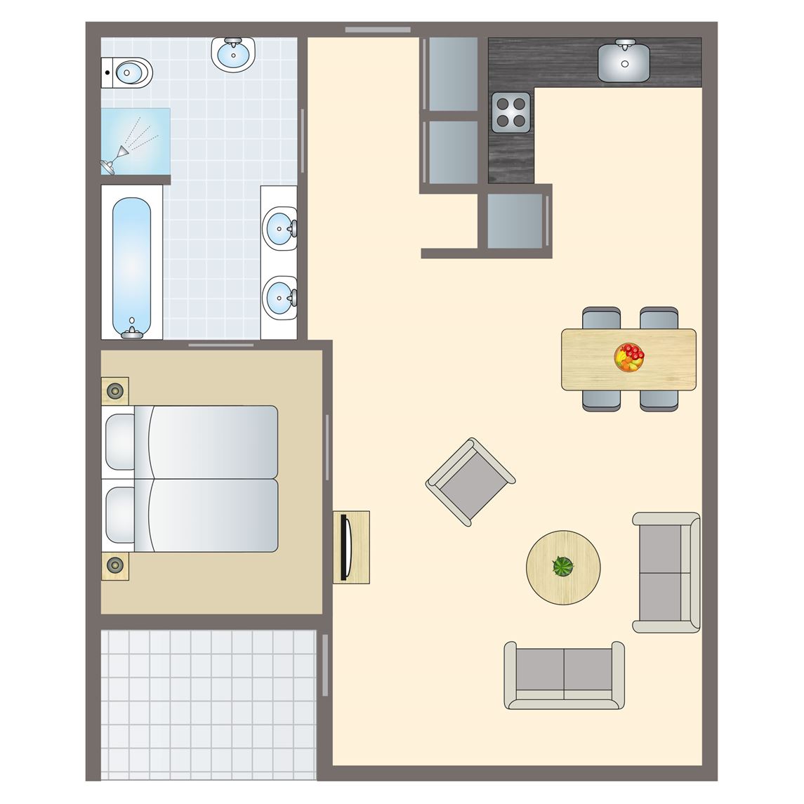 Landal 2-persoons appartement