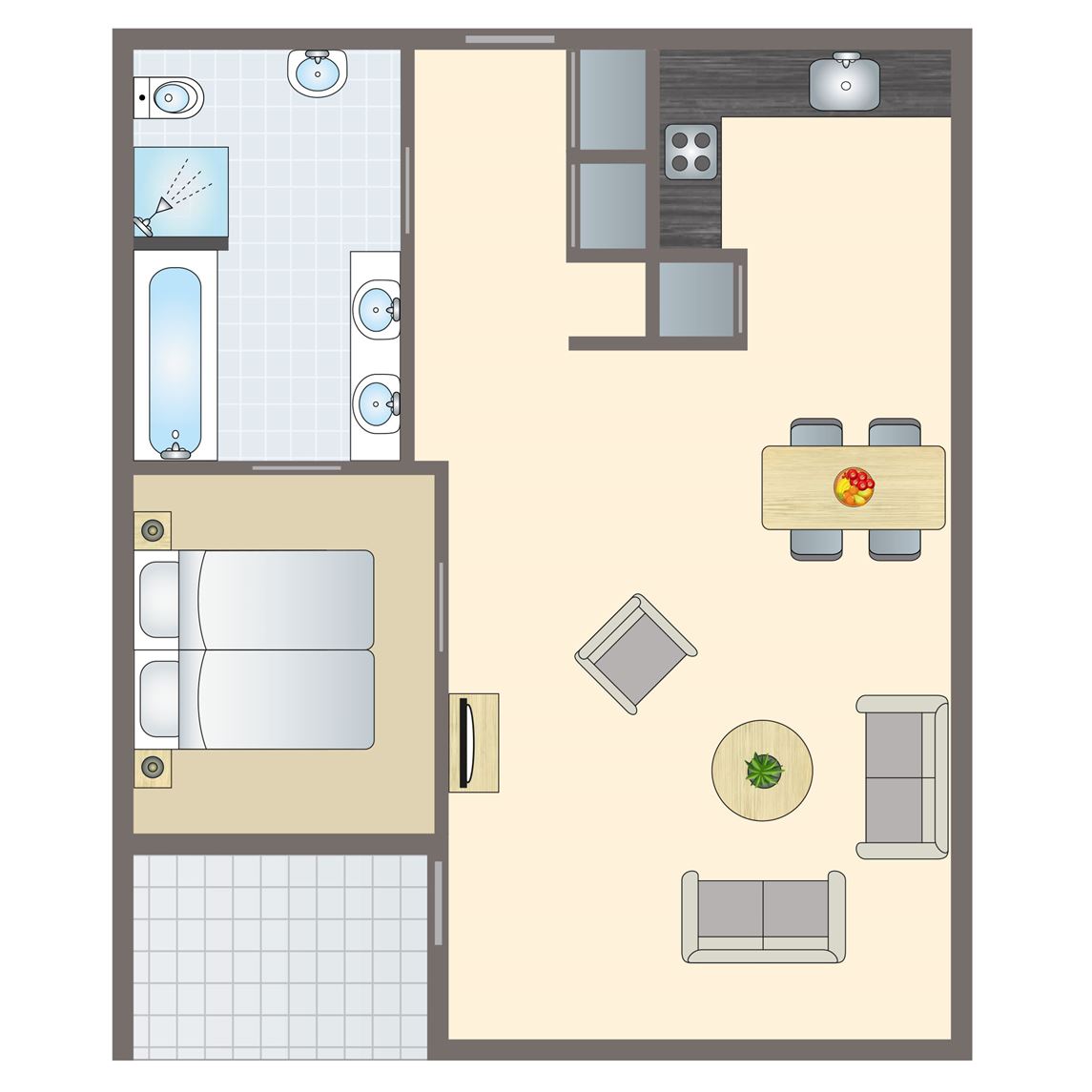 Landal 2-4-persoons appartement