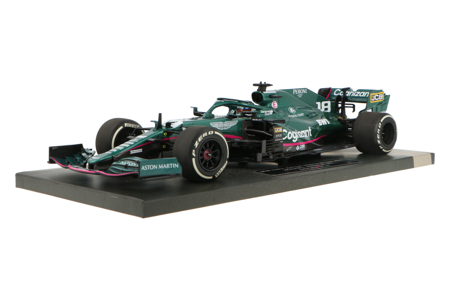 Aston Martin AMR21 – Modelauto schaal 1:18