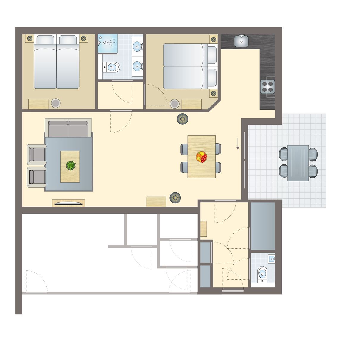 Landal 4-persoons appartement