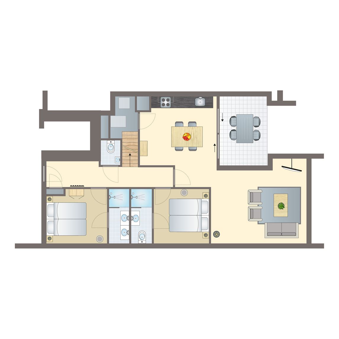 Landal 4-persoons penthouse