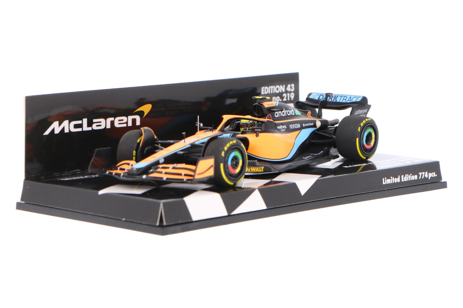 McLaren MCL36 Mercedes – Modelauto schaal 1:43