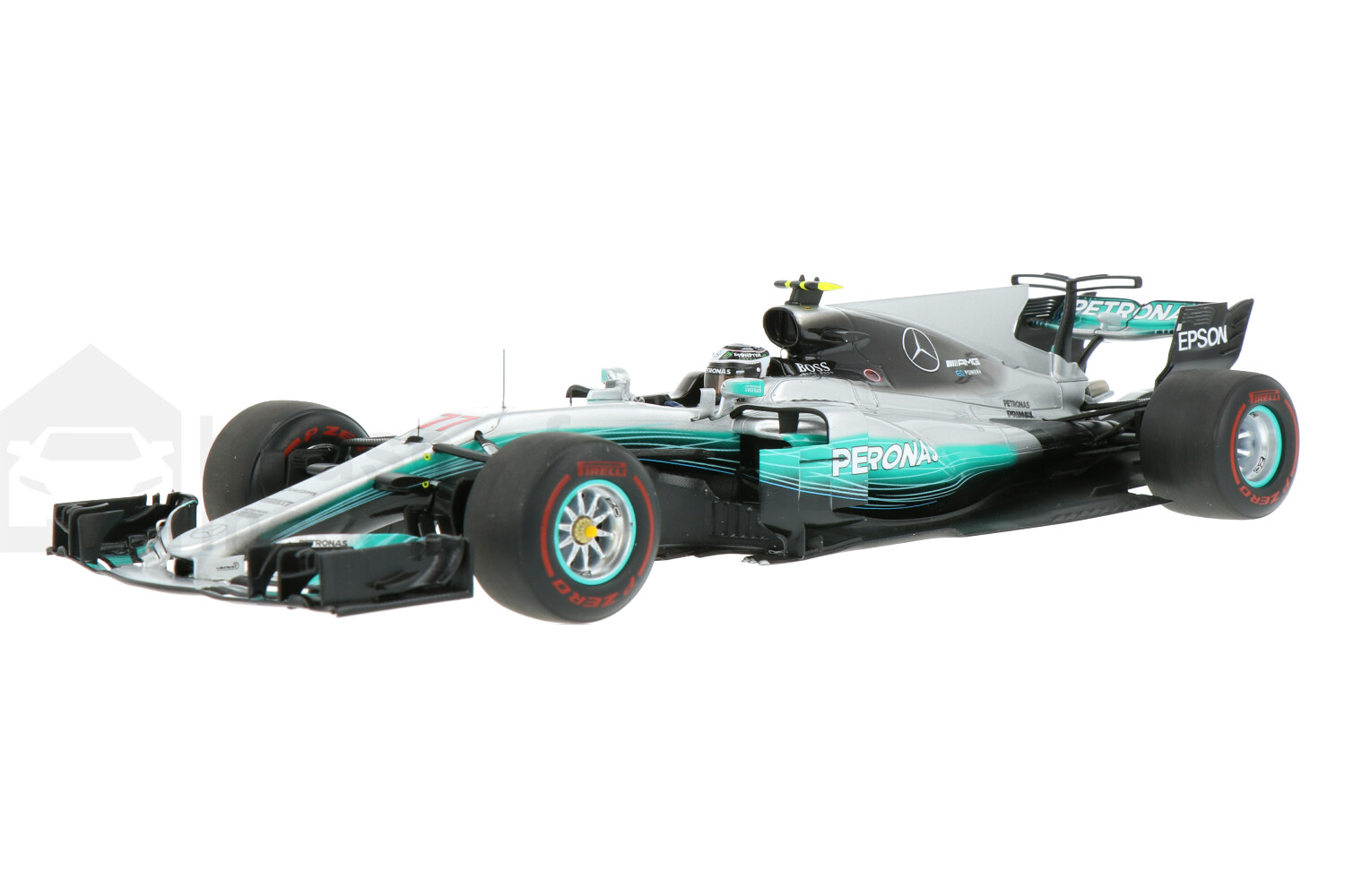 Mercedes-AMG F1 W08 EQ Power+ – Modelauto schaal 1:18