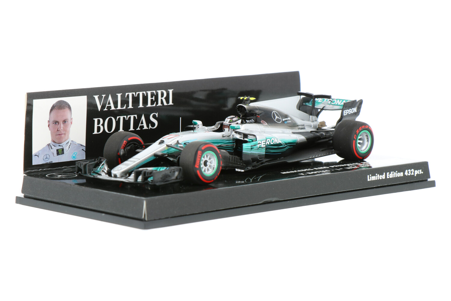 Mercedes-AMG F1 W08 EQ Power+ – Modelauto schaal 1:43