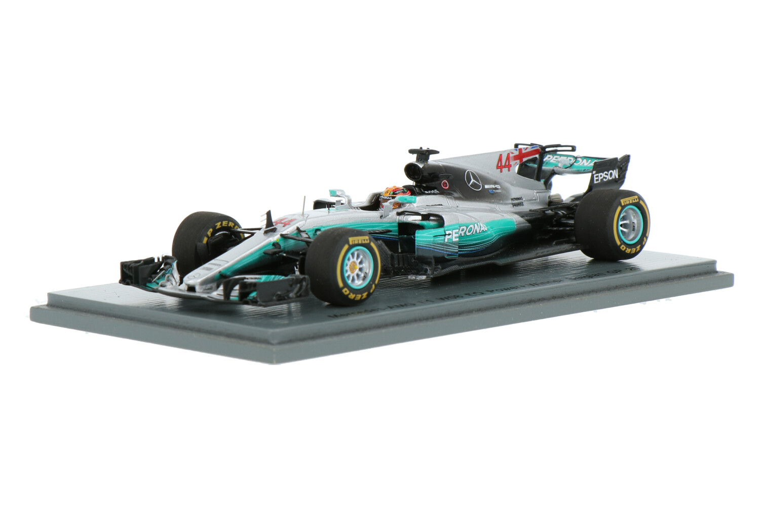 Mercedes-AMG F1 W08 EQ Power+ – Modelauto schaal 1:43