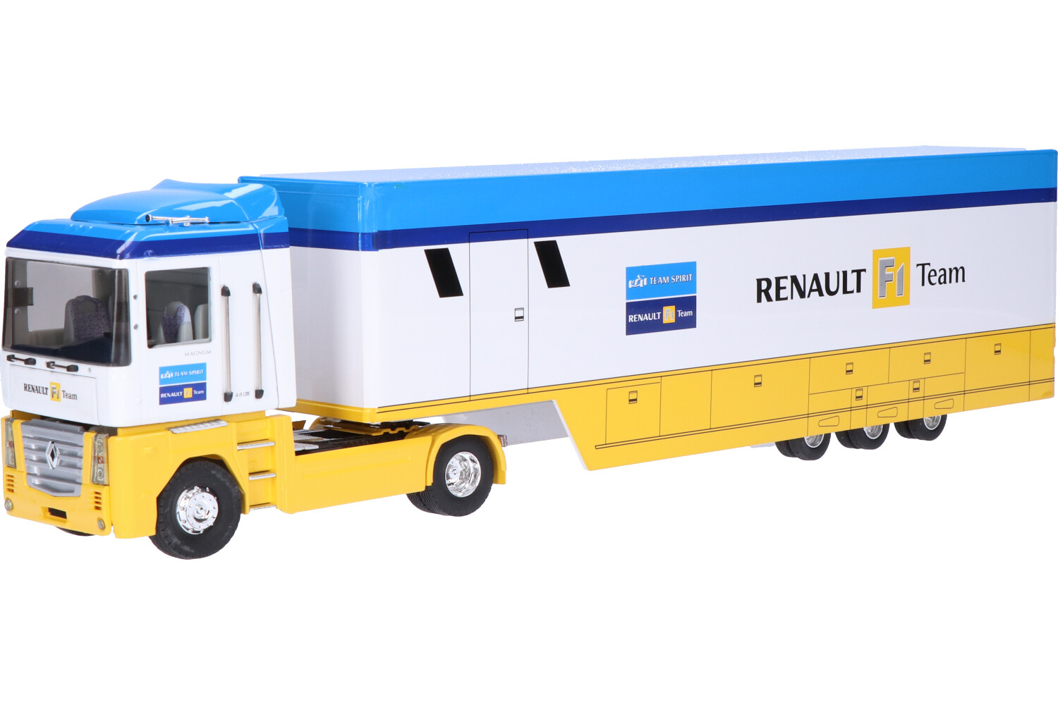 Renault Magnum 4 “”Renault F1 Team”” – Modelauto schaal 1:43
