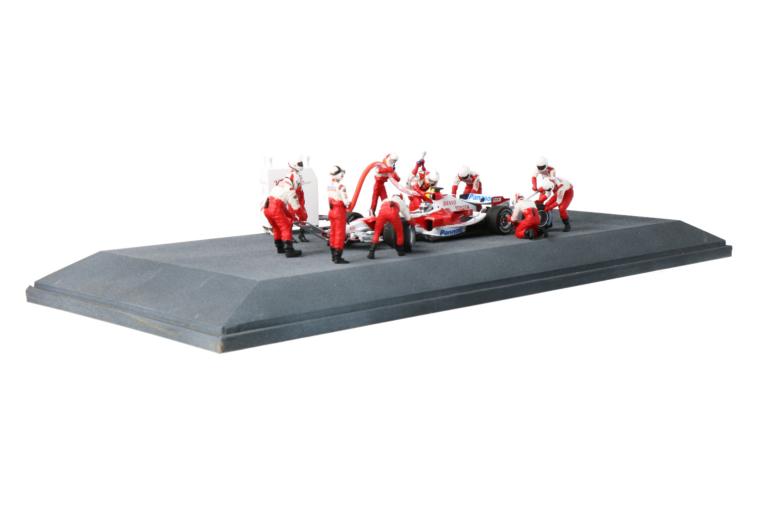 Toyota F1 TF102 (Pit Crew) 18 delig – Modelauto schaal 1:43