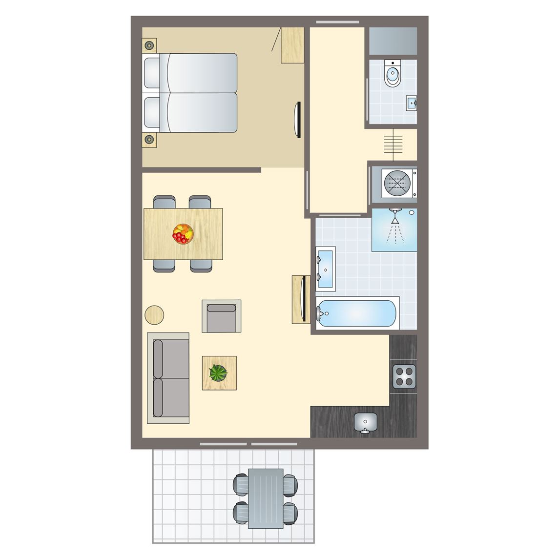 Landal 2-persoons appartement