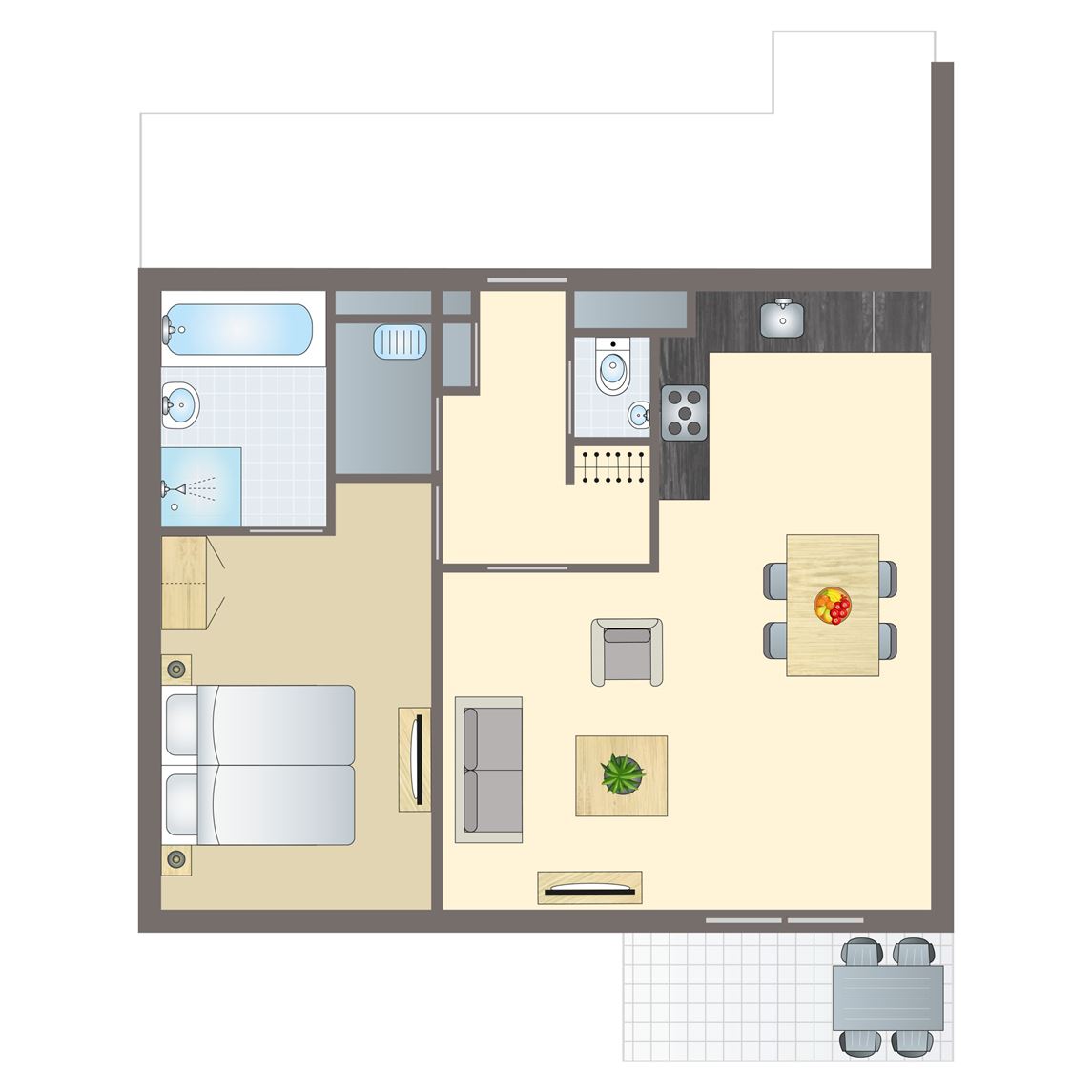 Landal 2-persoons appartement