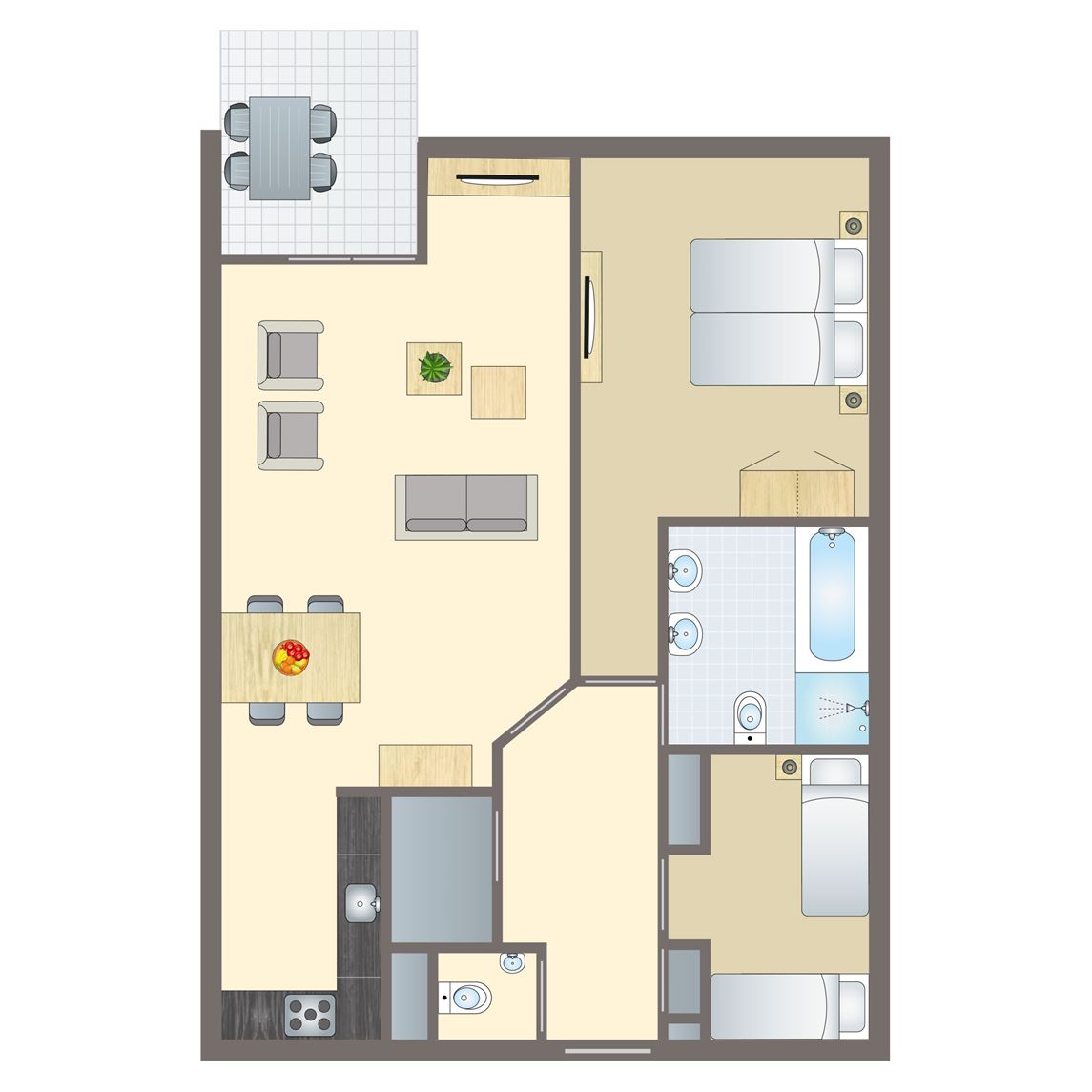 Landal 2-4-persoons appartement