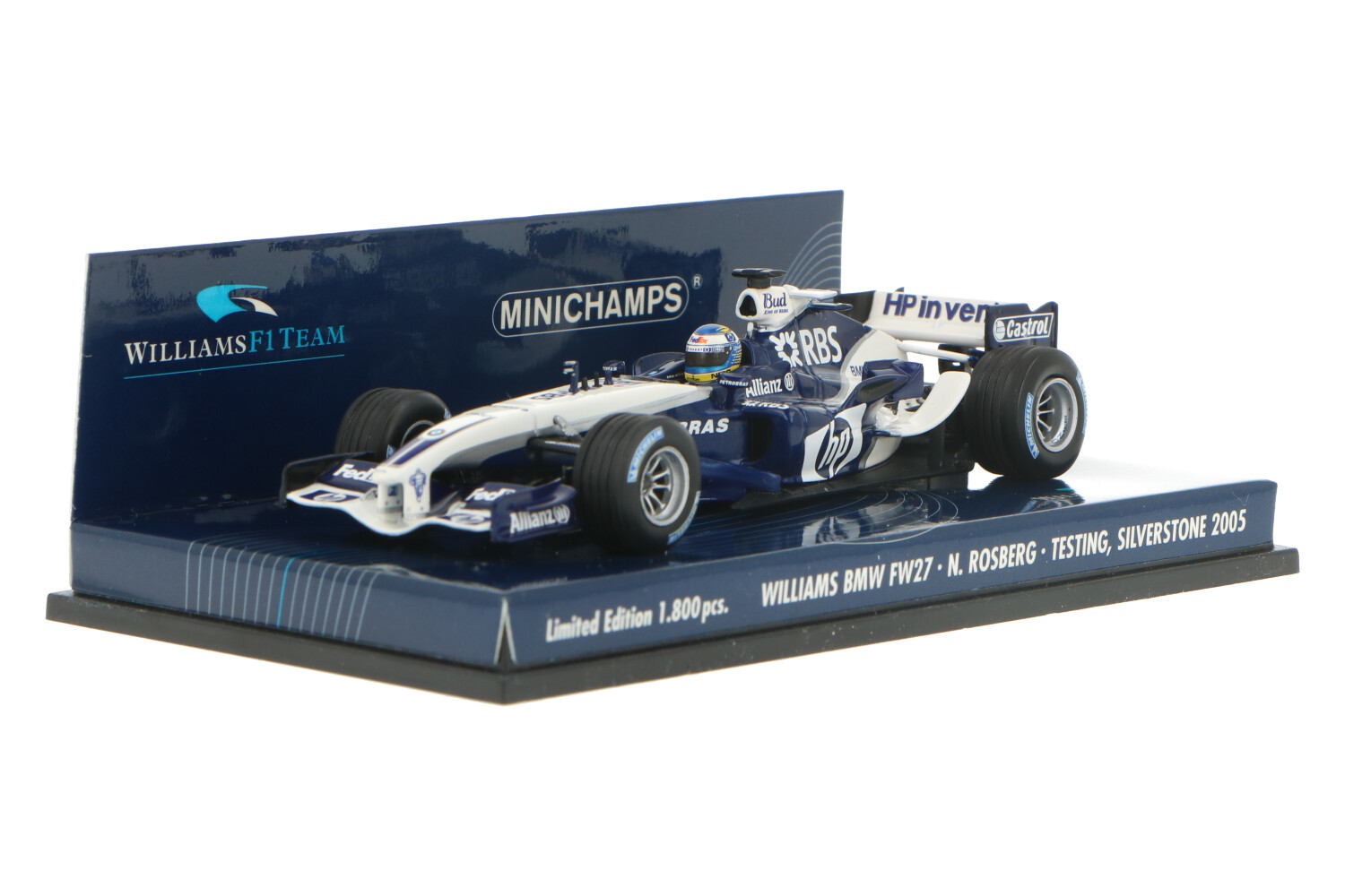 Williams F1 BMW FW27 – Modelauto schaal 1:43