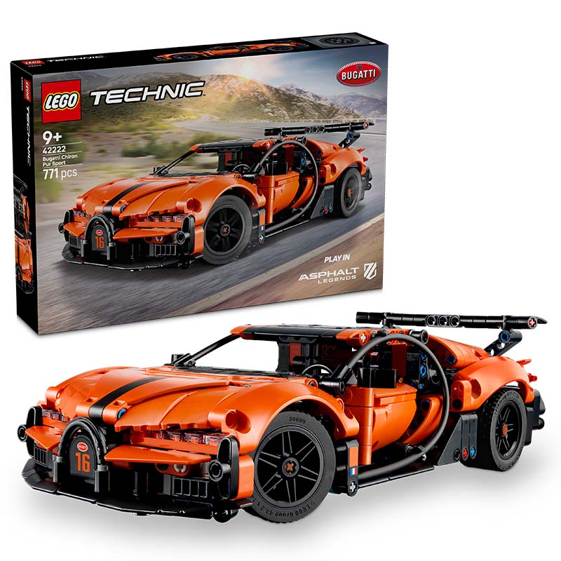LEGO Technic – Bugatti Chiron Pur Sport Hyper Car 42222