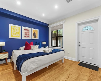 Charming 1-bedroom Apartment In Delightful New York With Ac Wifi