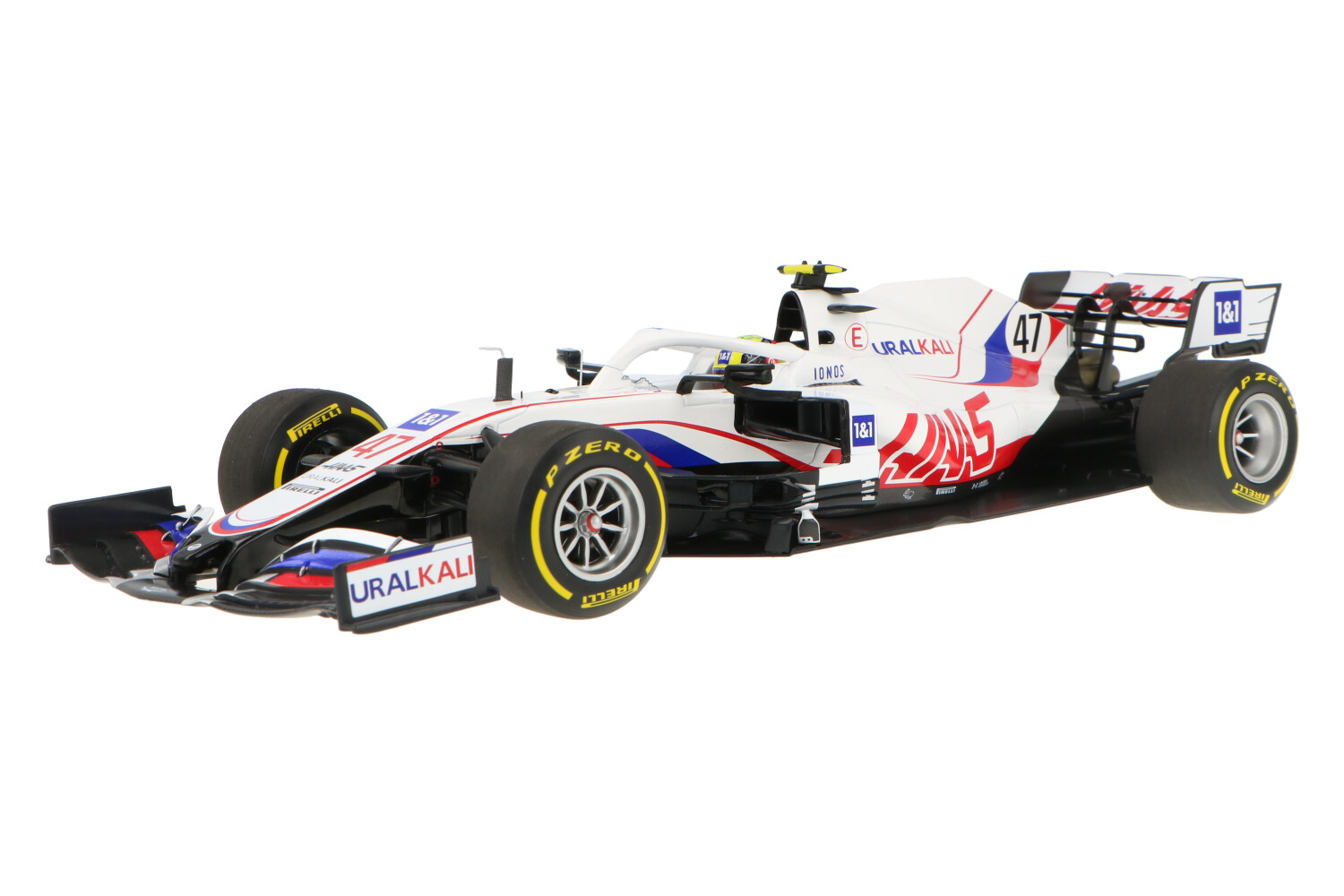 Haas F1 VF-21 – Modelauto schaal 1:18