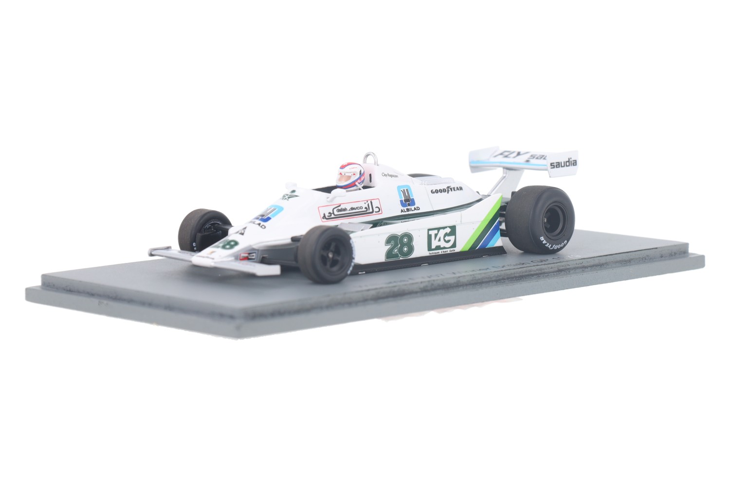 Williams F1 FW07 Ford Cosworth – Modelauto schaal 1:43