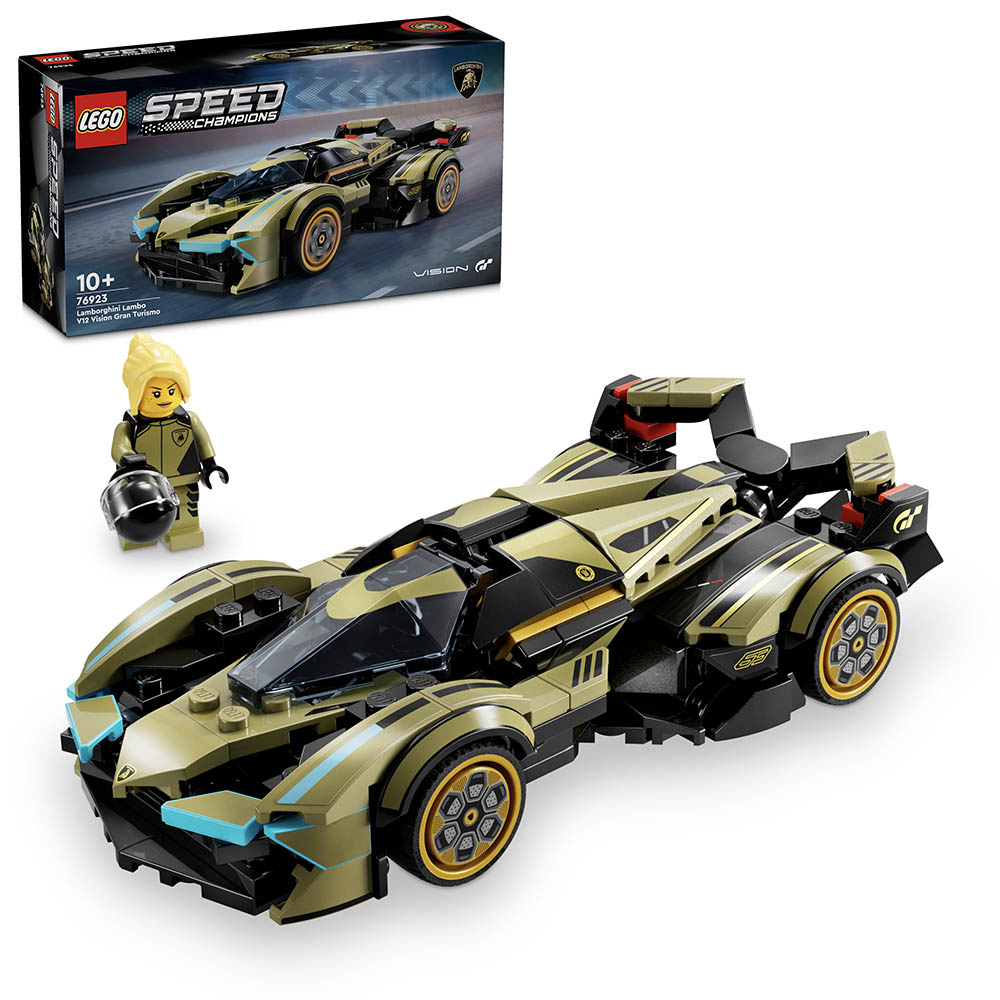 LEGO Speed Champions – Lamborghini Lambo V12 Vision GT Super Car 76923