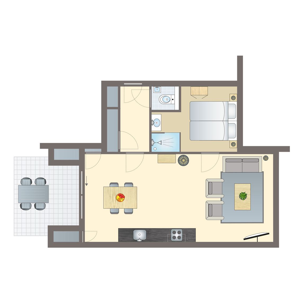 Landal 2-persoons appartement
