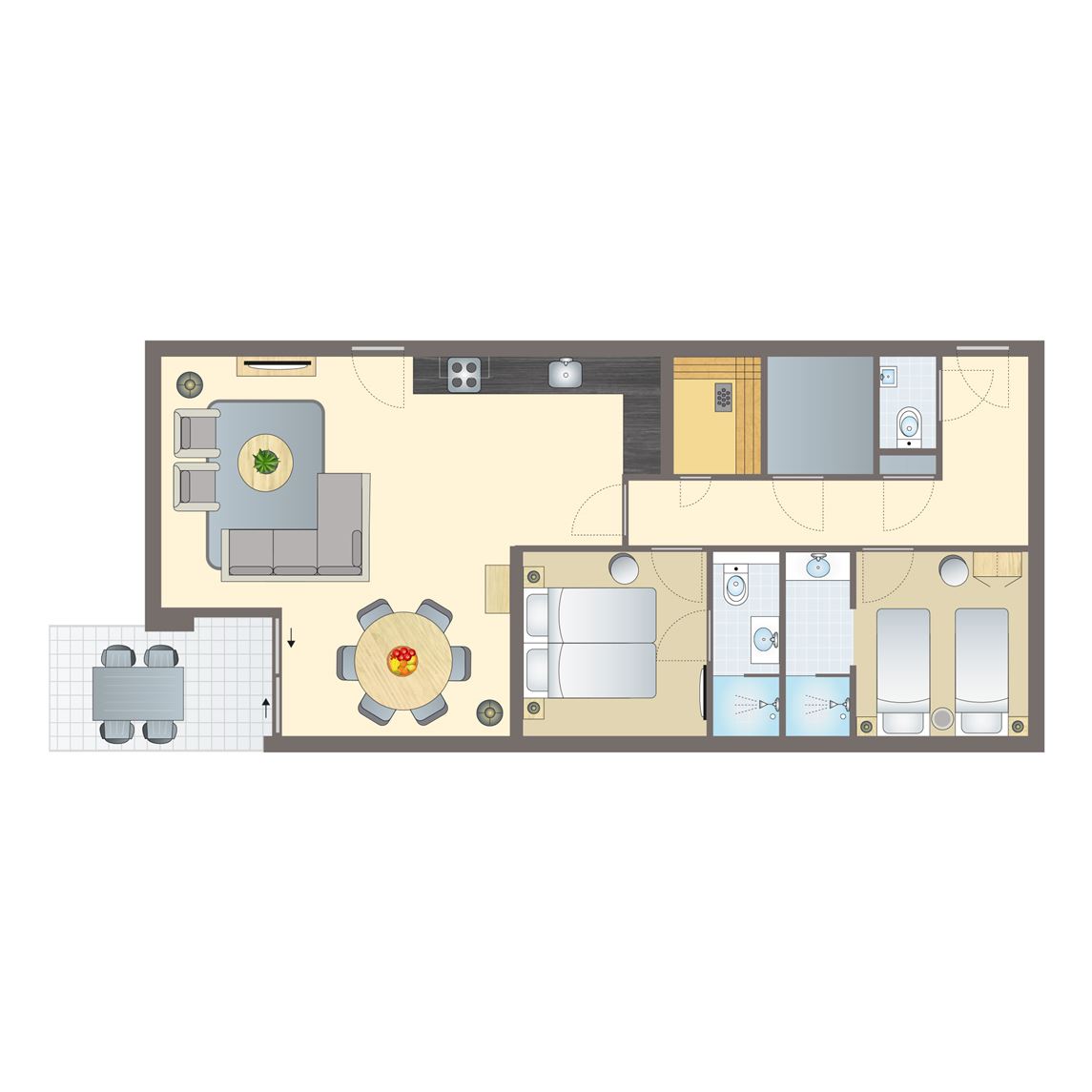 Landal 4-persoons appartement