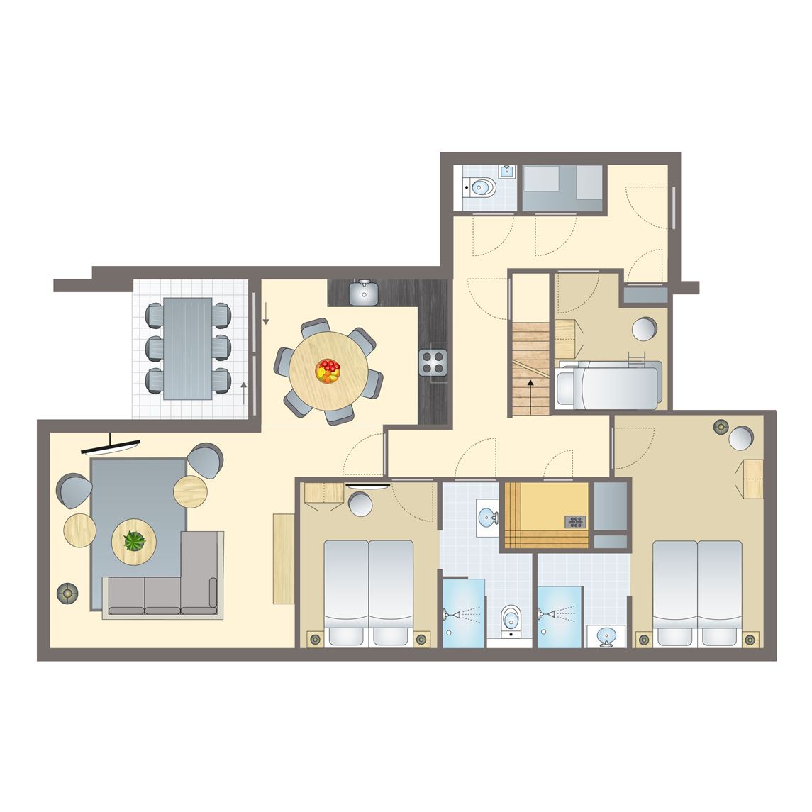 Landal 4-6-persoons penthouse