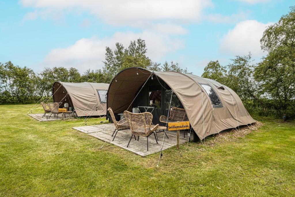 De Waard familietent Willemsduin